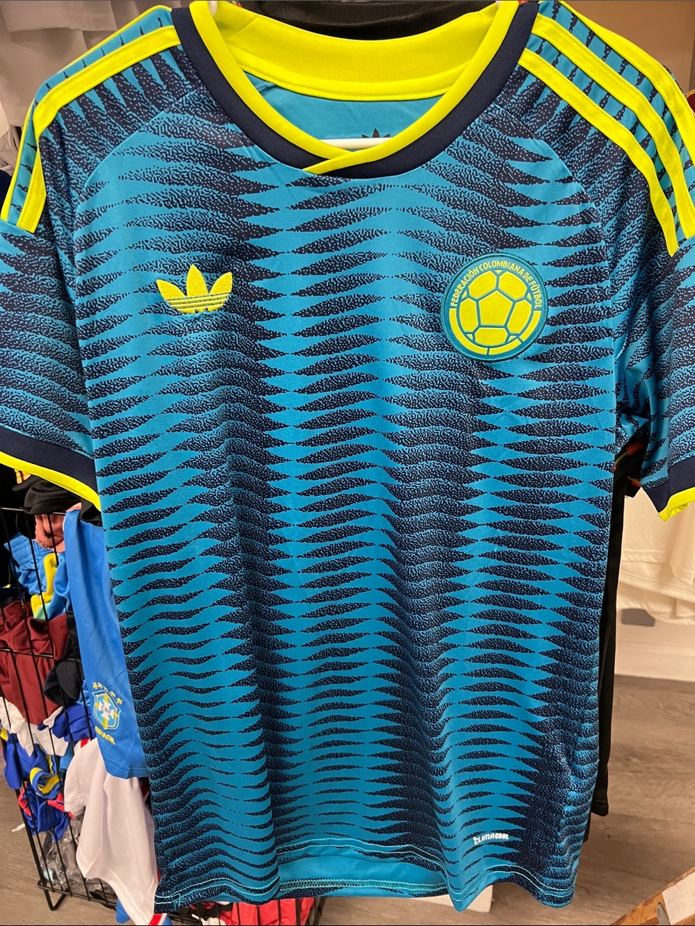Colombia away jersey 26 world cup men